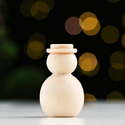 Цена за 2 шт. Новый год. Заготовка для творчества Снеговик, 5х3 см