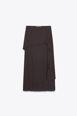 SOFT MIDI SKIRT - Zara фото 6