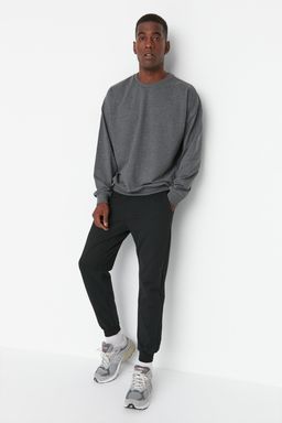 TRENDYOL MAN Siyah Basic Regular/Normal Kesim Lastik Paca Jogger Esofman Alt? TMNSS20EA0053 - Trendyolmilla фото 8