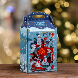 Цена за 5 шт. Подарочная коробка Фантазия в зелёном 17,8 х 10 х 32,5 см - Simaland фото 6