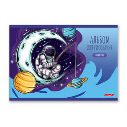 Светоч 8АЛСК4_1_3_9 Альбом для рисования 100 г/м2 A4 29 х 20.5 см 20 шт. на скобе 8 л. 000679 Райдер  фото 64