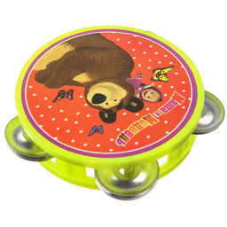 Музыкальная игрушка Бубен: Маша и Медведь фото 4
