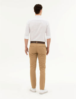 Camel Slim Fit Kanvas Pantolon - Pierre cardin фото 4