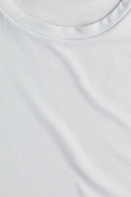Camiseta entallada de microfibra - H&m фото 11