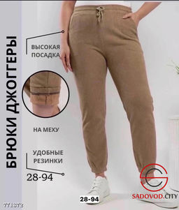 Женские спортивные штаны на меху