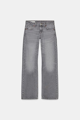TRF WIDE-LEG LOW-RISE JEANS - Zara фото 15
