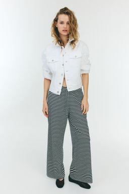 Pantal?n recto con cord?n de ajuste - H&m фото 8