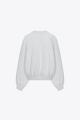 BASIC PLUSH SWEATSHIRT - Zara фото 10