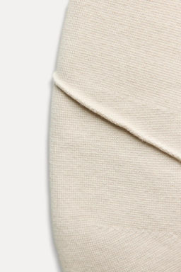 PLAIN KNIT SWEATER WITH FITTED HEM - Zara фото 7