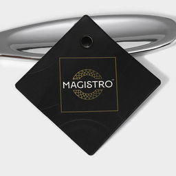 Нож для пиццы и теста Magistro Volt, нержавеющая сталь, серебристый  фото 7