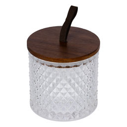"Stilerra home" PFH-016 Банка декоративная d 10.5 см 11 см №02 "ромбы" №02 "ромбы"