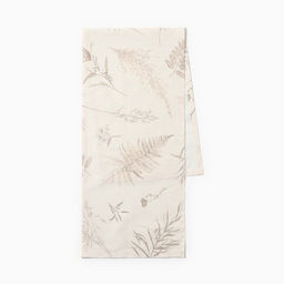 Дорожка на стол «Этель» Flower herbarium, 40×146 см, 100% хлопок, репс 210 г/м², бежевая