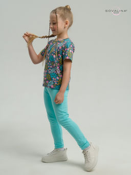 Костюм Мун розовые колокольчики-мятный - Sovalina фото 20