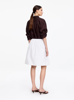 Falda abullonada de tafet?n - H&m фото 3