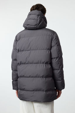 TRENDYOL MAN Antrasit Regular Fit Kapusonlu Fermuar Cepli Sisme K?sl?k Mont TMNAW25MO00021 - Trendyolmilla фото 5