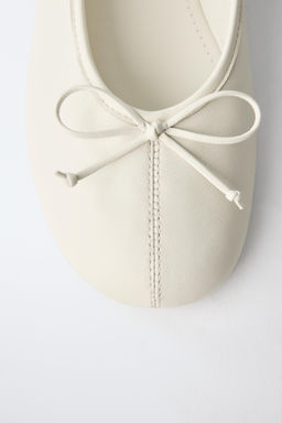 BAILARINA PIEL / Blanco - Zara фото 6