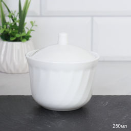 Сахарница 250 мл белая / N40 (white) /уп 48/ - Галеонтрейд фото 2