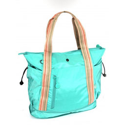 Сумка женская текстиль BoBo-1709, 1 отдел, зеленый 261683