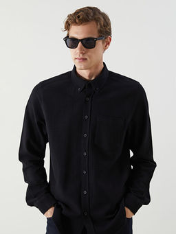 Slim Fit Uzun Kollu Arm?rl? Erkek G?mlek