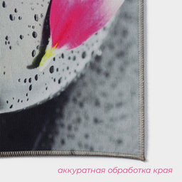 Коврики для ванной и туалета Доляна Камни, 2 шт: 40?45 см, 45?75 см  фото 3