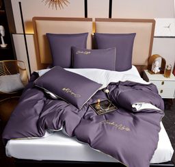 КПБ Candies однотонный с вышивкой CANOV036 Евро