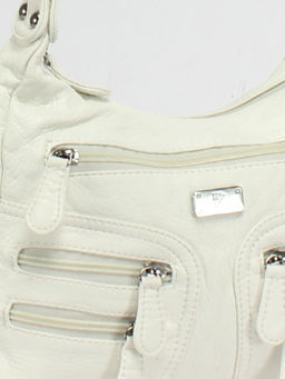 Сумка женская искусственная кожа Guecca-RY 018, 1отд+карм/пер, плечевой ремень, белый SALE 245435 - Adelia фото 8