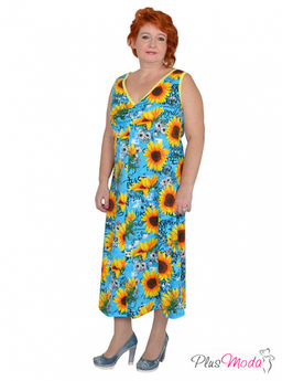 Платье Модель №1217 размеры 44-84 - Plusmoda фото 5