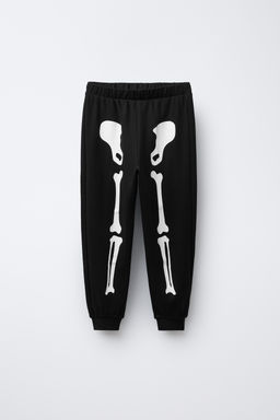 6-14 YEARS/ GLOW-IN-THE-DARK SKELETON PYJAMAS - Zara фото 4