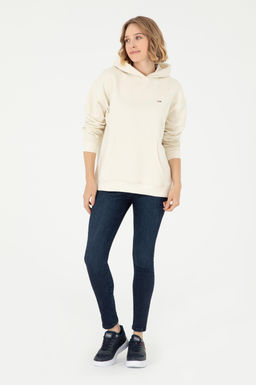 Женский кремовый свитшот - U.s. polo assn фото 11