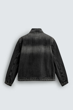 CAZADORA DENIM BOXY FIT ALAMARES / Carb?n - Zara фото 8