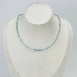 Колье из Аквамарина (градиент)