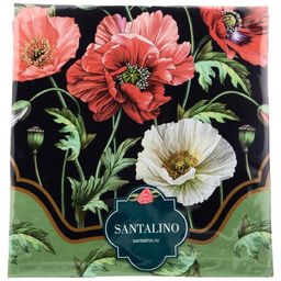 НАБОР САЛФЕТОК ИЗ 2-Х ШТ МАКИ,40Х40СМ,ЧЕРНЫЙ+ЗЕЛЁНЫЙ, 100 - Lefard фото 2