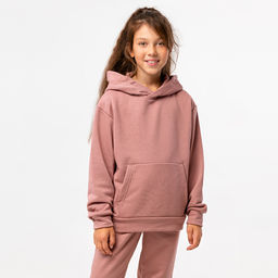 RODOS Толстовка для девочки М-268 Дымчатая роза