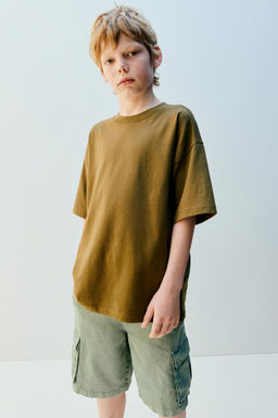 LOOSE FIT KARGO BERMUDA