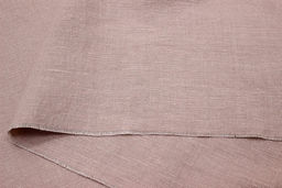 Лен с вискозой с эффектом мятости цв.Св.бежево-розовый, СОРТ2, ш.1.45м, лен-53%, виск-47% - Купава фото 3