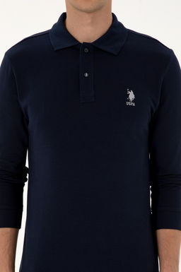 Erkek Lacivert Basic Sweatshirt Sepette S_rpriz _ndirim - U.s. polo assn фото 13