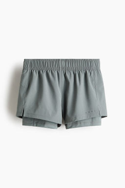 Pantal?n corto de running DryMove de doble capa - H&m фото 4