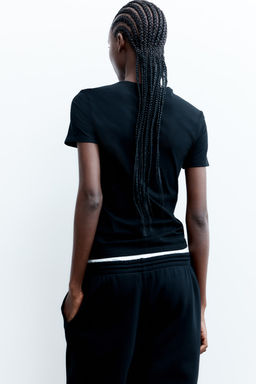 Camiseta entallada - H&m фото 4