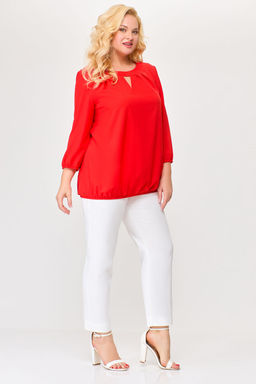 Блуза Swallow 803.2 черный+серебряный узор фото 581