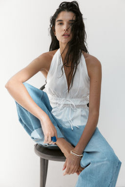 Top halter con peplum - H&m фото 4