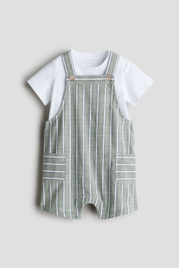 Conjunto de 2 piezas en algod?n