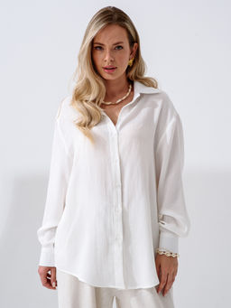 Рубашка  "Лён" лен с хлопком