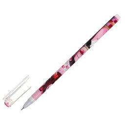 Цена за 12 шт. Ручка гелевая со стираемыми чернилами Calligrata, 0,5 мм, стержень синий, Аниме, микс  фото 3