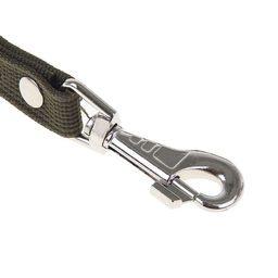 Поводок брезентовый 2 м х 2,5 см, тёмно-зелёный - Пижон фото 2