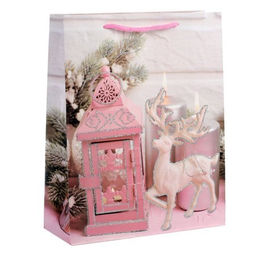 Цена за 12 шт. Пакет подарочный 26х32х10 / NG28 /уп 12/480/Новый год - Галеонтрейд фото 5