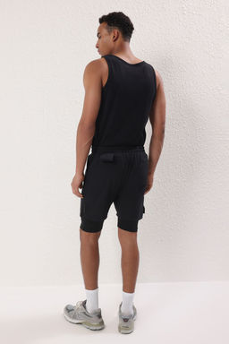 TRENDYOL MAN Siyah Running H?zl? Kuruma Micropoly Antrenman Fitness Taytl? Outdoor Sort TMNSS25SR00060 - Trendyolmilla фото 4
