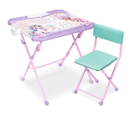 Комплект детской мебели "С единорогами"