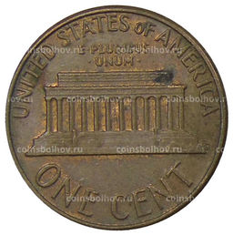 Монета 1 цент 1974 года D США