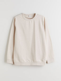 Bisiklet Yaka Erkek ?ocuk Sweatshirt