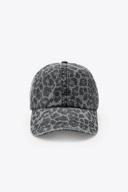 ANIMAL PRINT TWILL CAP